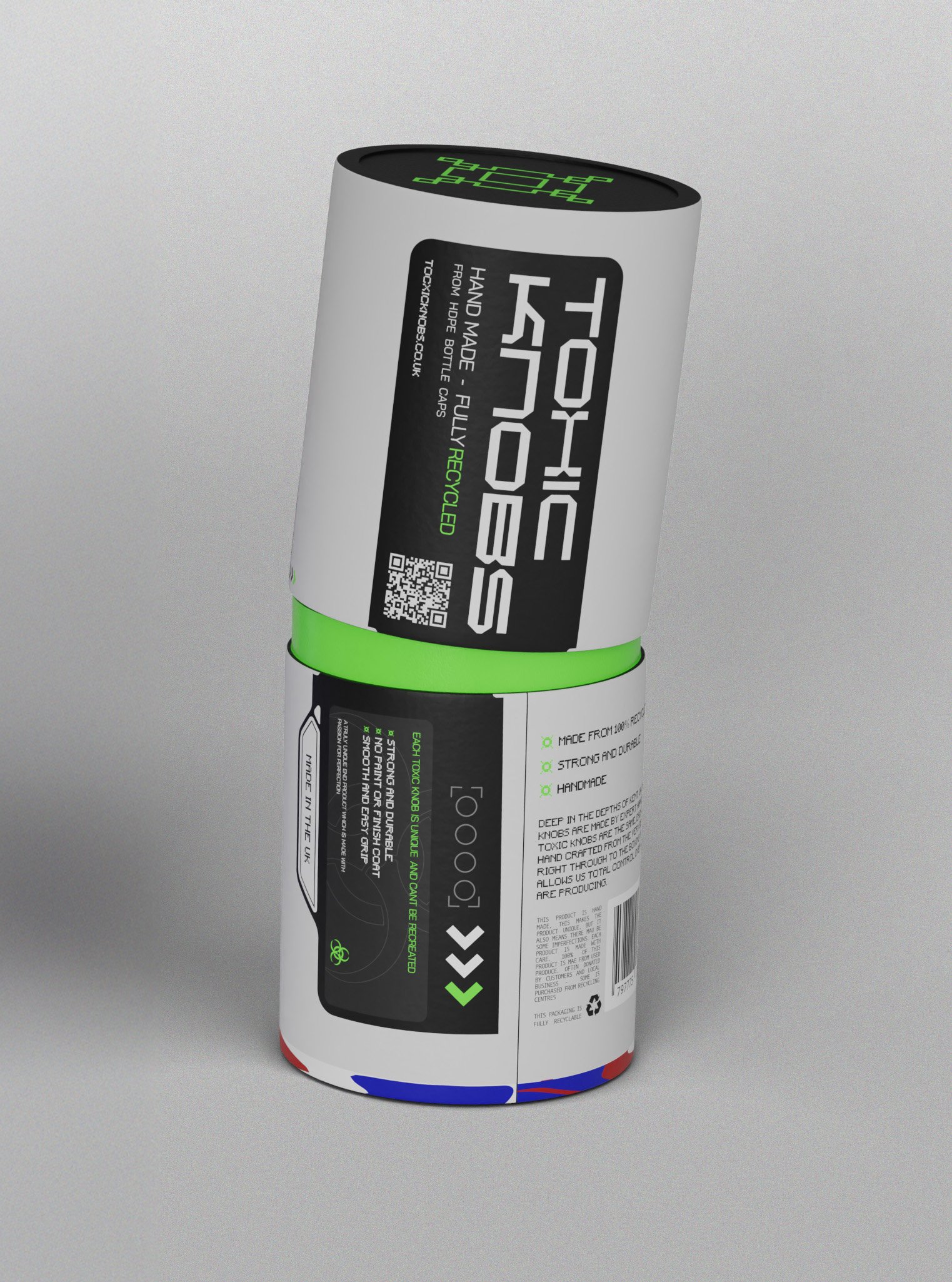 Toxic Knobs Packaging Design